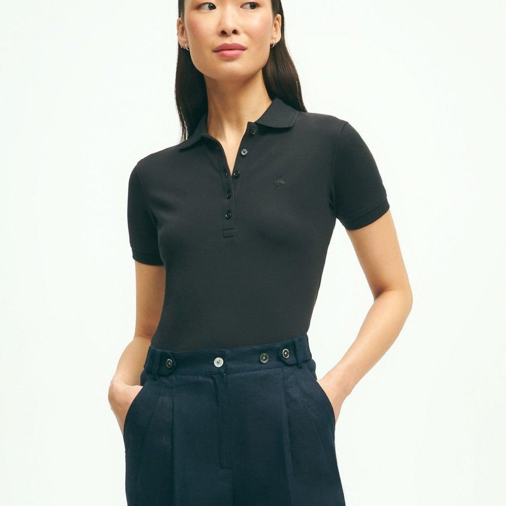 Brooks Brothers polo shirt. Black!